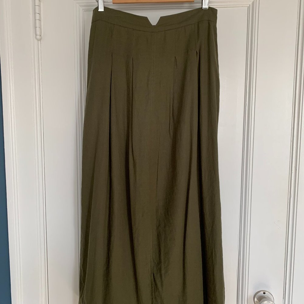 Steven Alan - Notched Linen Maxi Skirt